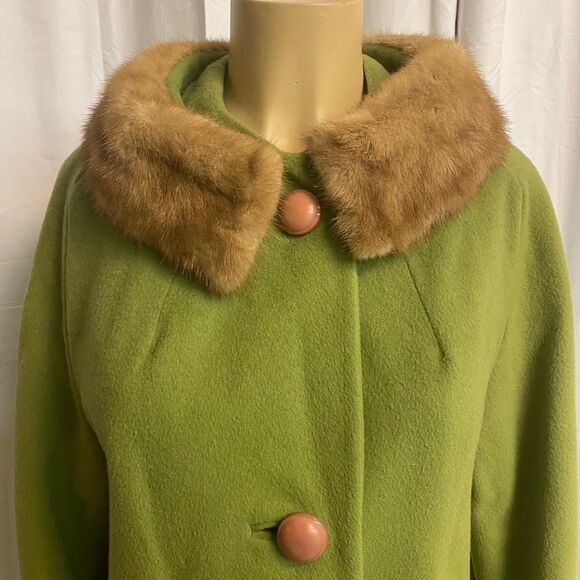 Vintage Marvelous Mrs Maisel Cashmere Coat - Picture 5 of 11